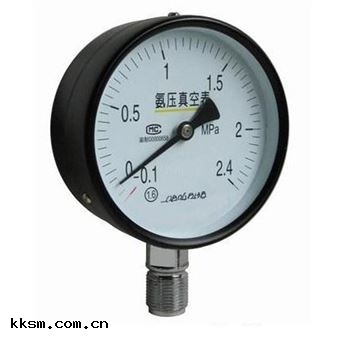 真空氨用壓力(lì)表